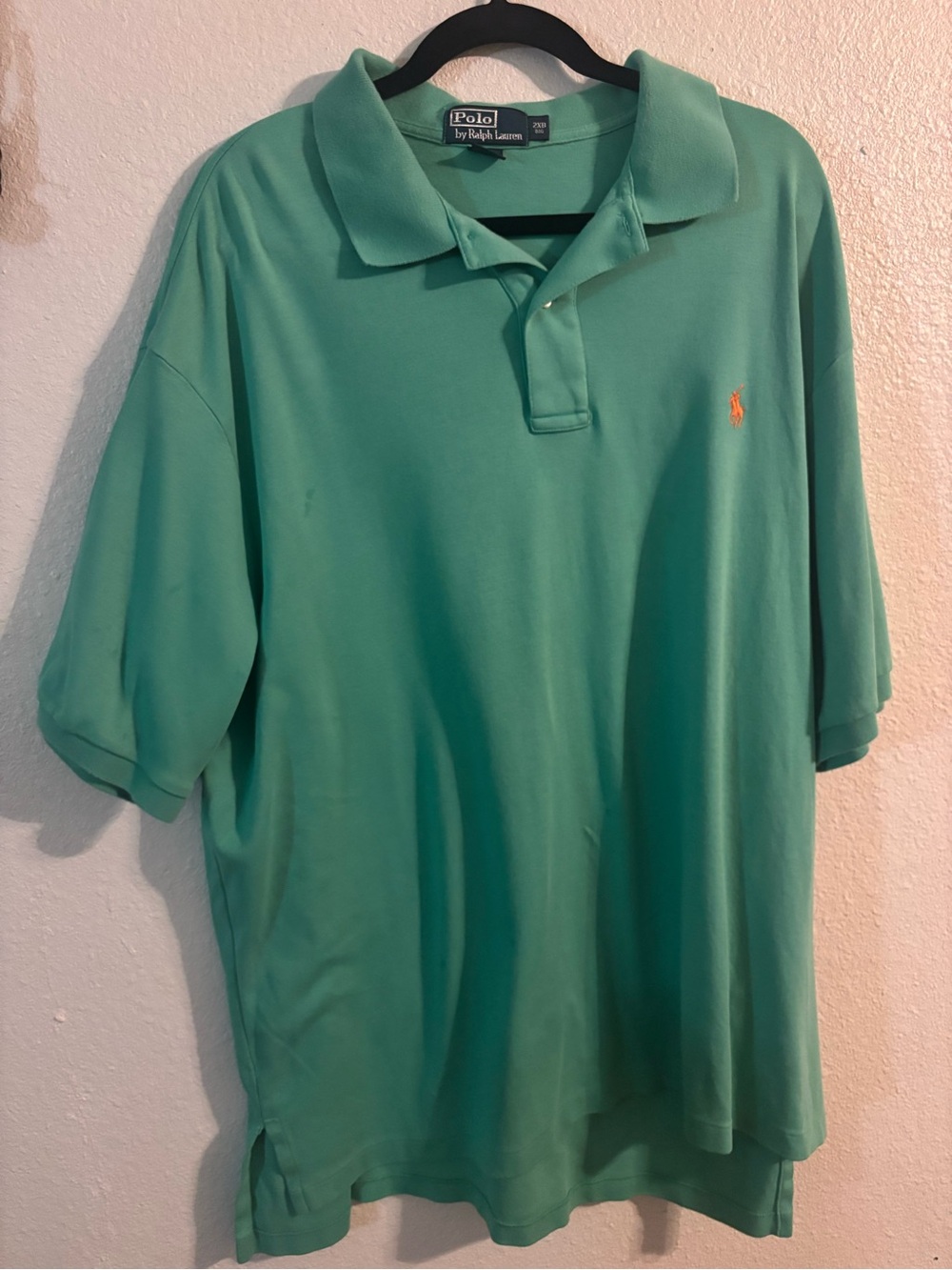 Polo by Ralph Lauren Men's dark mint  Green Short-Sleeve Polo Shirt